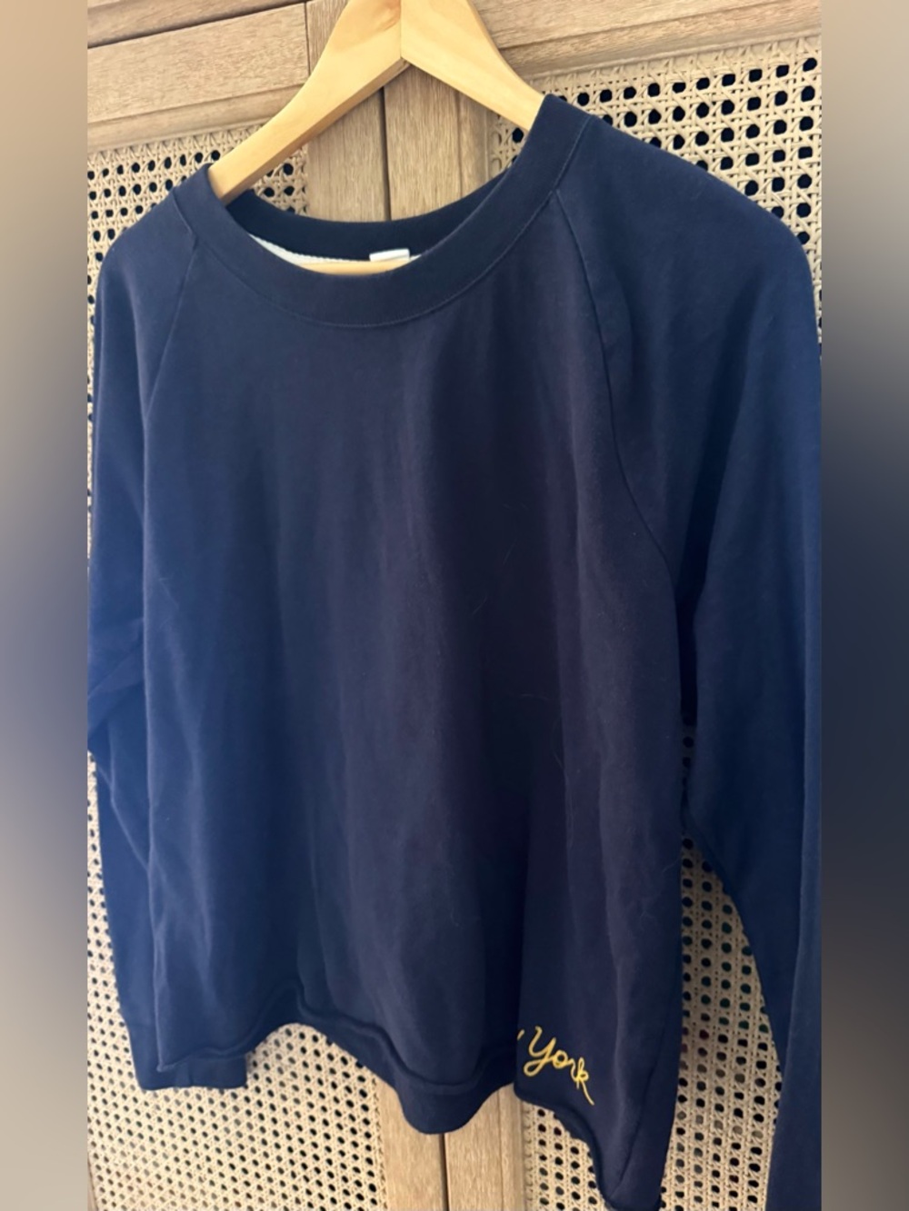 GAP Navy Long-Sleeve Top -  New York